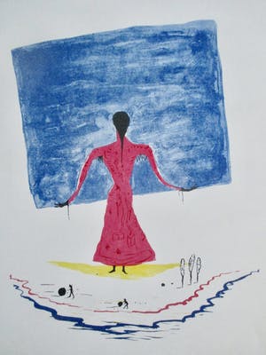 Henk Visch - Litho kopen? Bied vanaf 80!