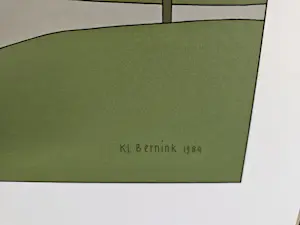 Klaas Bernink - Landschap met boederijen kaufen? Bieten Sie von 100!