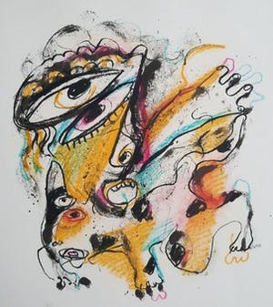 Henk Vierveijzer - zeefdruk met beperkte oplage kopen? Bied vanaf 25!