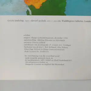 Karel Appel - Catalogus/vouwblad tentoonstelling Haags Gemeentemuseum 1990/1991 kopen? Bied vanaf 20!