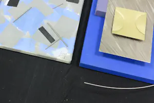 Menno Meijer - Lot van drie 3d-geometrisch-abstracte werken in gemengde techniek (verf, metaal) kopen? Bied vanaf 50!