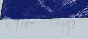 Arja van den Berg - Ets - 1994 kopen? Bied vanaf 45!