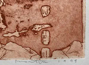 Jan Montyn - kleurenets - 'Sierra Rosario' - 1999 (KLEINE OPLAGE) kopen? Bied vanaf 1!