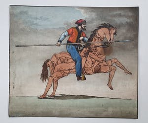 Niet of onleesbaar gesigneerd - Le Cosaque (1819) kopen? Bied vanaf 1!