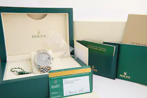 130- Originele Rolex 126334 -Oyster Perpetual Datejust II 41 extra schakel ZGAN! kopen? Bied vanaf 7200!