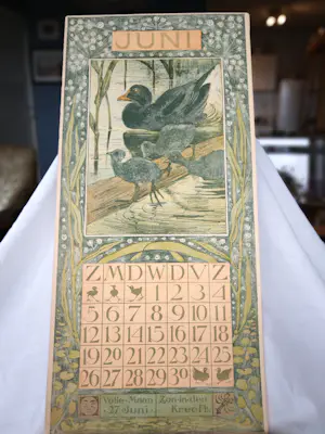 Theo van Hoytema - de orginele Theodoor van Hoytema kalender uit 1904 kopen? Bied vanaf 100!
