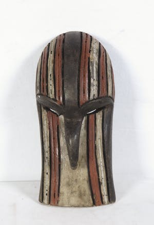 Pende - & Songye, Set van twee kleine paspoortmaskers kopen? Bied vanaf 1!