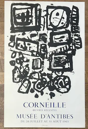 Corneille - Affiche van een historische tentoonstelling, Musée Picasso, 1963 kaufen? Bieten Sie von 80!