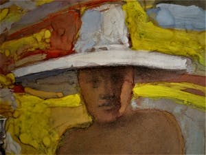 Niet of onleesbaar gesigneerd - Leuk jaren 50 Pastel "CopacaBana Brasil" gesigneerd kopen? Bied vanaf 10!