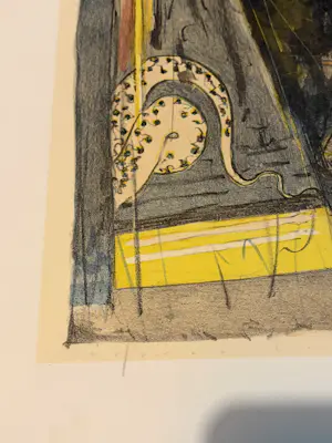 Lon Buttstedt - Kleurenlitho, Serpens Lingua II, Oplage 5/12 kopen? Bied vanaf 50!