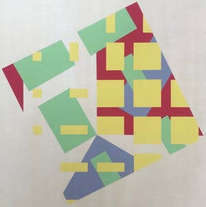 Peter Struycken - Gesigneerde zeefdruk uit de Prent 190 serie - 1968 - 94/190 - 'Structure' kopen? Bied vanaf 95!