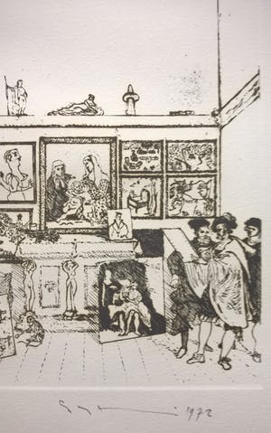 Sipke Huismans - gesigneerde litho kopen? Bied vanaf 55!