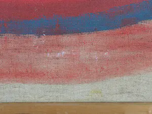 Pieta Dijkstra - Olieverf op doek, "Lescaux; masculin - feminin" - Ingelijst (Groot) kopen? Bied vanaf 1!