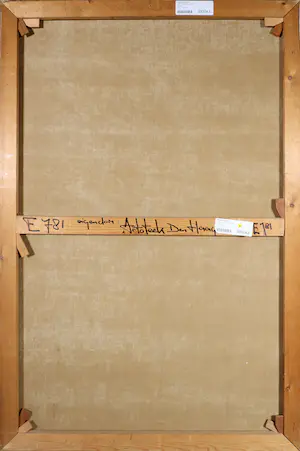 Koos Wassenaar - Olieverf op doek, Stilleven op rode achtergrond (Groot) kopen? Bied vanaf 1!