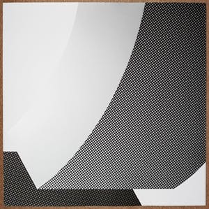Yvonne Kracht - Geometrische abstracte compositie, zeefdruk kopen? Bied vanaf 50!