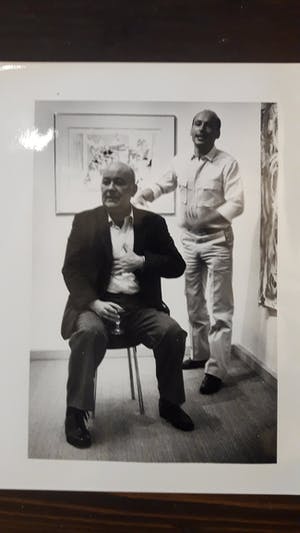 Dieter Roth - Persfoto Dieter Roth - Galerie Klewan kopen? Bied vanaf 1!