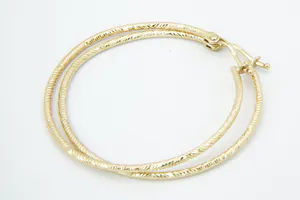 Elegante set 14 karaats geel-gouden dames zg. "Creolen" Oorclips - gekeurd. kopen? Bied vanaf 90!