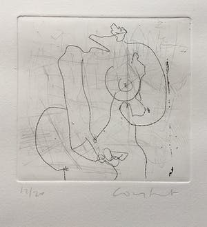 Constant - vrouwelijk naakt - 1971 - oplage 20 ex. kopen? Bied vanaf 325!
