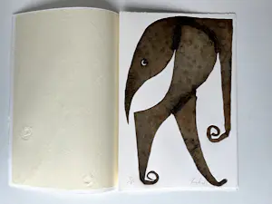 Reinhoud D'Haese - "Olifantig" - kleurenets kopen? Bied vanaf 195!