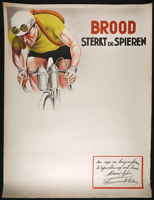 Curiosa - Affiche, Brood sterkt de spieren kopen? Bied vanaf 1!