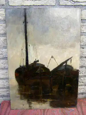 Martinus Kramer - Rustende boten verkauft für € 100!