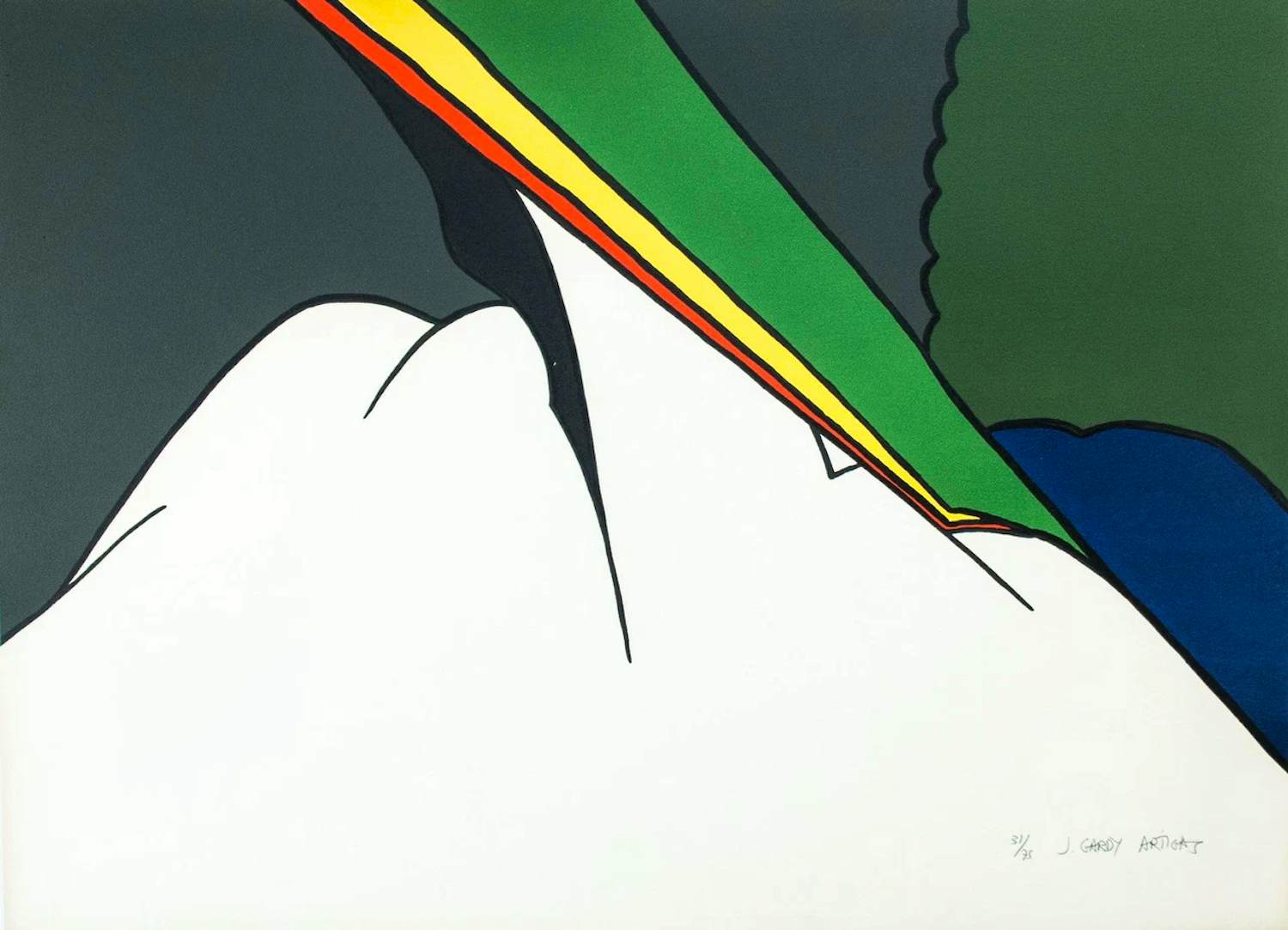 Joan Gardy Artigas - Kleurenlitho MULTICOLORE Handgesigneerd kopen? Bied vanaf 69!