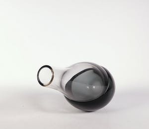 Floris Meydam - Glas, Blank en grijsglazen vaas voor Royal Leerdam kopen? Bied vanaf 80!