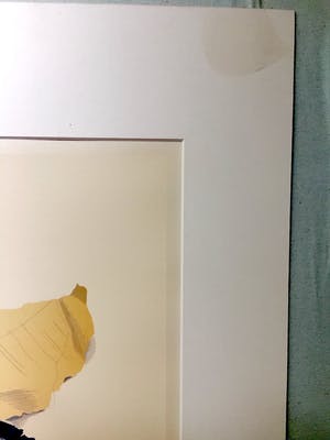 Loes Huis in 't Veld - Gescheurd papier / Begin van destructie - Zeefdruk kopen? Bied vanaf 20!