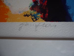 Niet of onleesbaar gesigneerd - Zeefdruk, Abstract werk. kopen? Bied vanaf 1!