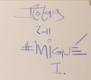 Rodrigo Izolag - Gemengde techniek, Migué I (Zeer groot) kaufen? Bieten Sie von 10!