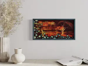 Daniel De Clercq - Charmantes Gemälde „Privatgrundstück“ aus dem Jahr 1979 kopen? Bied vanaf 80!