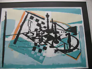 Jan Pieter Hartzema - Zeefdruk Schaakspel Nummer 26-60 kopen? Bied vanaf 100!