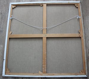 Herman Brood - acryl op doek: gezegend wrak - 1992 +HB-M certificaat kopen? Bied vanaf 3900!