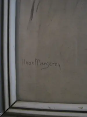 Han van Meegeren - Ree met kalf. kopen? Bied vanaf 30!