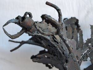 Niet of onleesbaar gesigneerd - Beeld van Metaal, “Vogel” kopen? Bied vanaf 10!