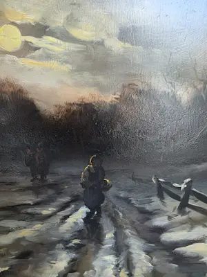 Toon Koster - Wintergezicht kopen? Bied vanaf 200!