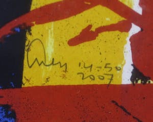 Arty Grimm - Zeefdruk, Zonder titel kopen? Bied vanaf 35!