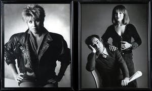 Paul Huf - Foto, lot van twee los ingelijste portretten van Jenny Arean, Liesbeth List kopen? Bied vanaf 1!