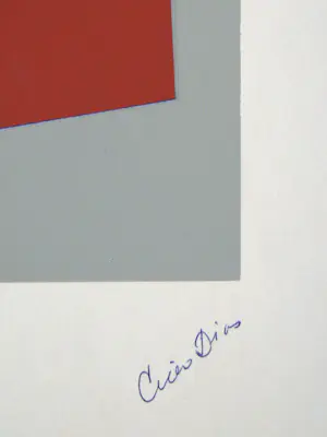 Cicero Dias - Composition abstrait - Originele zeefdruk - 1954 kopen? Bied vanaf 180!