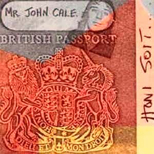 Various artists - Mr. John Cale - Britsh Passport - Honi SOIT verkocht voor € 1!
