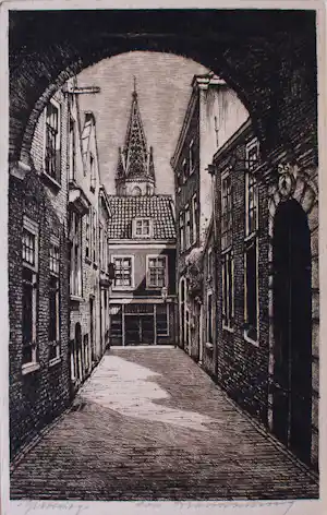 Cornelis Brandenburg - Z.t. ('t Steegje) - CB221M kaufen? Bieten Sie von 45!