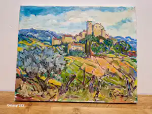 AcheterAntoine Guiran - Village en Provence? Enchérissez de 75!