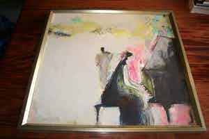 Niet of onleesbaar gesigneerd - Een tweetal Russische schilderijen. verkocht voor € 1!