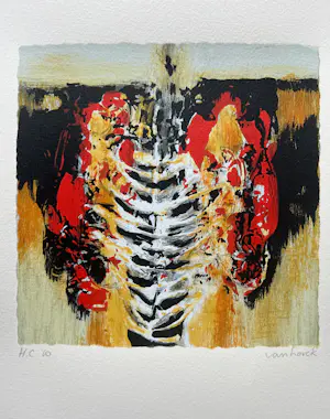 Hans Vanhorck - Lot van 2 zeefdrukken kopen? Bied vanaf 33!