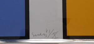 Siep van den Berg - - Prachtige grote zeefdruk uit +/- 1990 kopen? Bied vanaf 150!