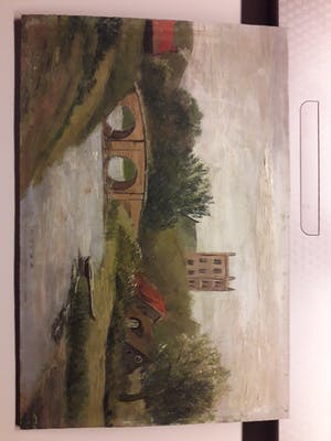 Niet of onleesbaar gesigneerd - Landschap kopen? Bied vanaf 1!