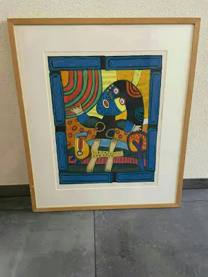 Clemens Briels - Zeefdruk Nr. 16 - As soon as Jenny - kopen? Bied vanaf 135!