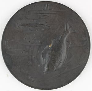 Leendert Bolle - Bronzen penning: Lucht en water, 1934 kopen? Bied vanaf 50!