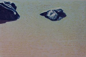 Nono Reinhold - 5 kleuren ets -1983 + gesigneerd gedicht Bert Schierbeek kopen? Bied vanaf 60!