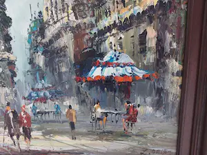 Louis Charles Basset - Tafereel op de Arc de Triomphe kopen? Bied vanaf 150!